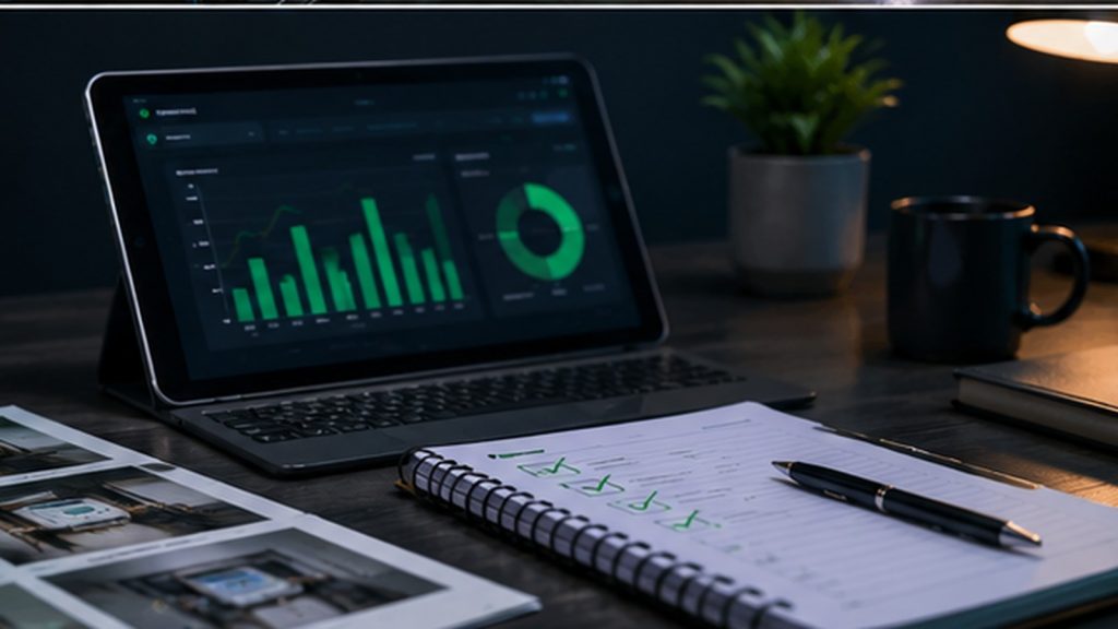 Utility billing checklist workspace for landlords